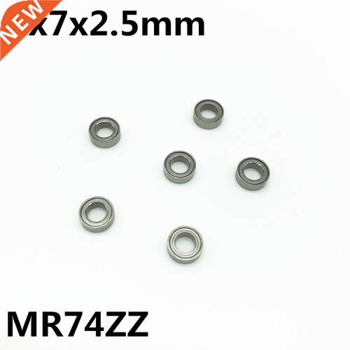 50Pcs MR74ZZ 4x7x2.5 mm Deep groove ball bearing Miniature b