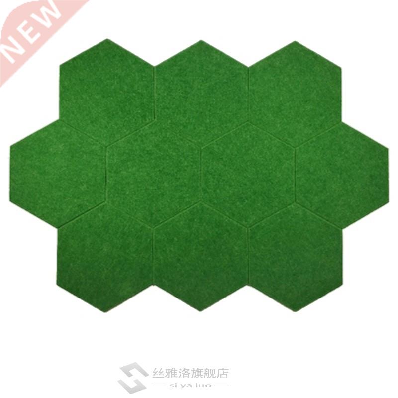 10Pcs 3D Felt Hexagon Letter Message Board Photo Display DIY
