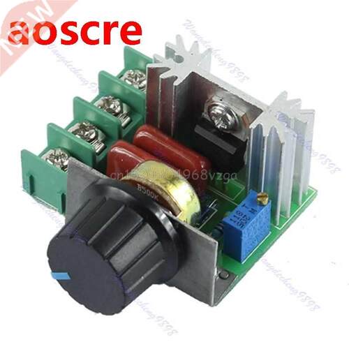 AC 220V 2000W SCR Voltage Regulator Dimming Speed Controller