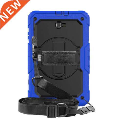 Tablet Pc Case with Rotating Stand and Hand Strap Suitable f