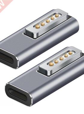 2pcs 20v 5a Type-c Magnetic Usb Pd Adapter For Macbook Air/p
