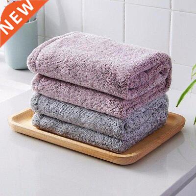 vanzlife absorbent towel bamboo charcoal fiber thick hand