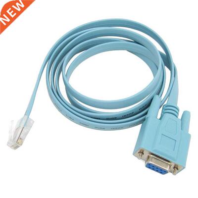1.5M RS232 DB9 to RJ45 Cat5 Ethernet Adapter Cable for Route