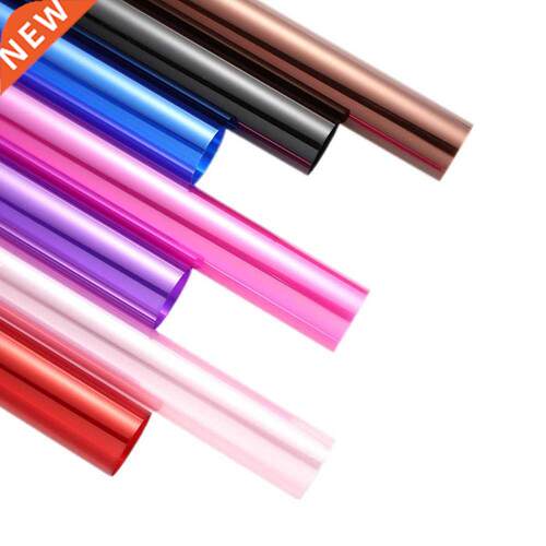 20pcs 60x60cm Clear Cellophane Wrap 7 Color Waterproof