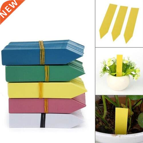 100PCS Plant Seed Labels Reusable Garden Plants Marker Water