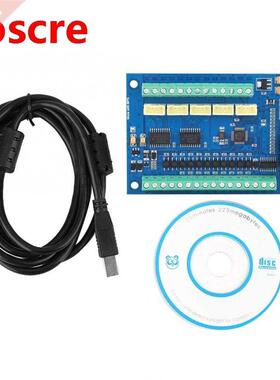 12-24V MACH3 USB 5 Axle 100KHz Motion Controller Card Boar