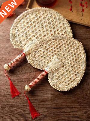 Fan summer big cattail leaf fan female babies old-fashioned