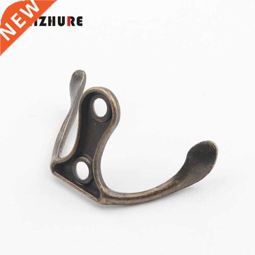 49*27mm 20Pcs Wall Door Bath Double Prong Coat Hook Hanger,P