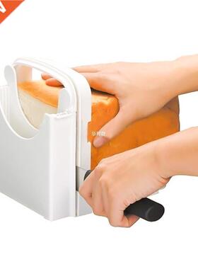 Bread Slicer Toast Slicer Toast Cutter Guide Folding Adjusta