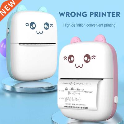 Portable Thermal Printer Mini Label Printer Photo Pocket The