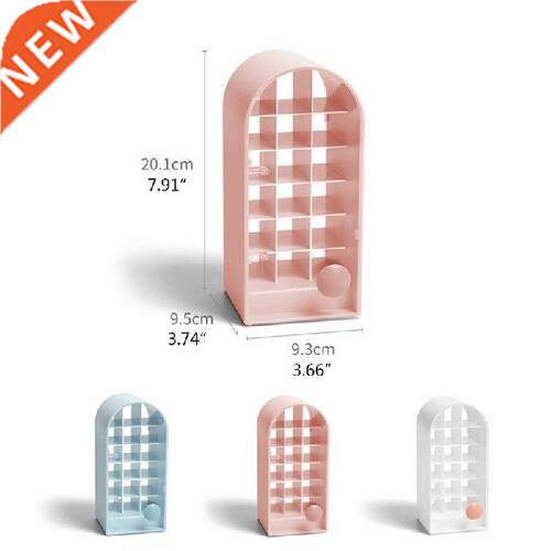 94PF 18 Grids Lipstick Holder Makeup Organizer Cosmetic