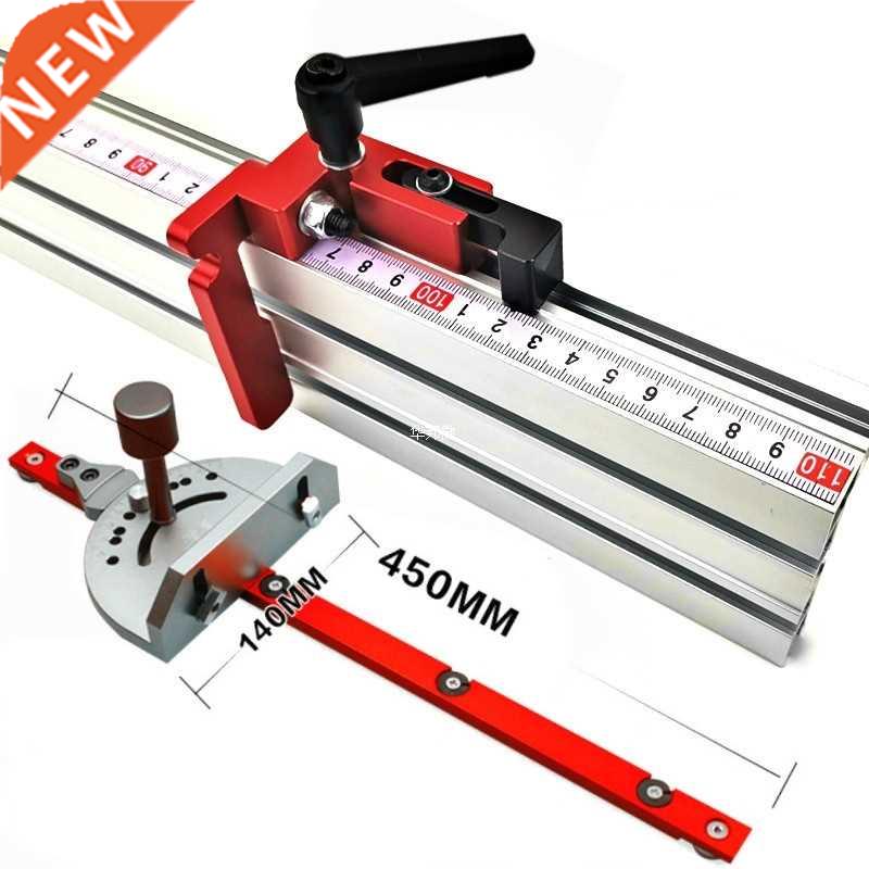 Aluminum Angle Miter Gauge Sawing Assembly Ruler Tool 400mm