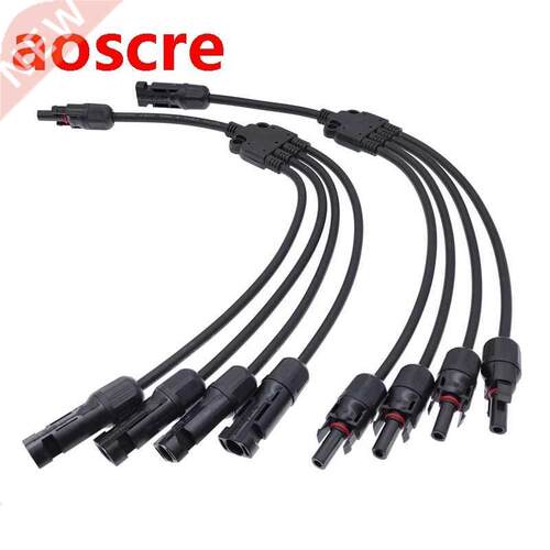 CNMC4 solar photovoltaic Panel aptor Cable connector Y typ