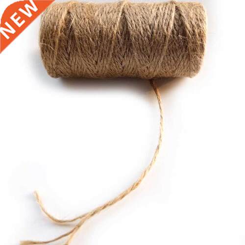 1 Roll 100m Natural Vintage Jute Rope Cord String Twine