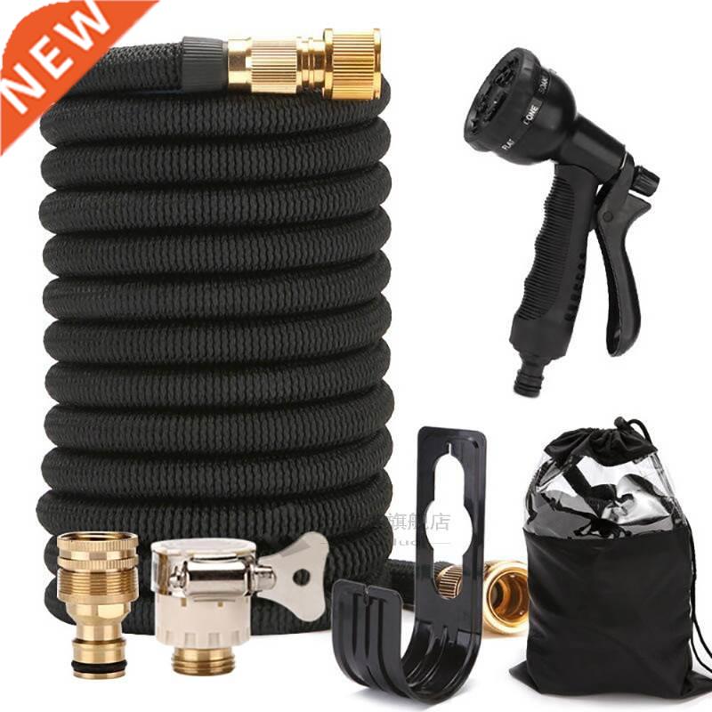 25Ft-100Ft Expandable Garden Hose Flexible Water Hose （E、