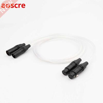 Yter 5N PHOCC pure copper silver plated audio interconnect c
