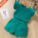 Sets Summer New Kids Brand Clothing Style Baby Girls