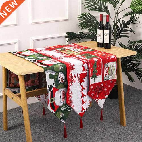 Christmas Table Runner  Fabric Christmas Table