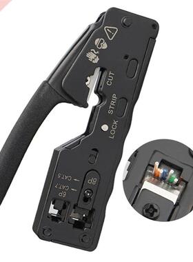 Network Cable Crimper RJ45 Crimp Tool Cutter Stripper for