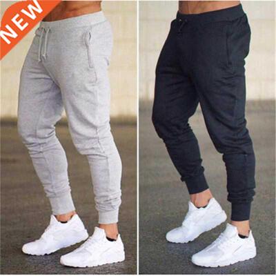 Men's Sports Jogging Pants Casual Pants Daily Training Cotto