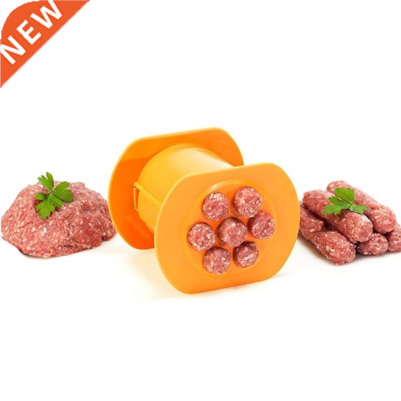 1PC Meat Sausage Hot Dog Maker Plastic Meat Strip Squeezer P