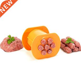 1PC Meat Sausage Hot Dog Maker Plastic Meat Strip Squeezer P