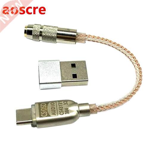 CS43131 Amp,Type C Decoding Portable Headphone Amplifier for