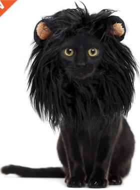 Kitten Halloween Cosplay Costume Wear Headgear Cute Pets Clo