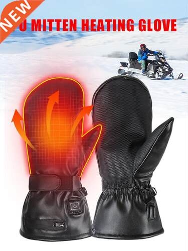 Winter Electric Heated Gloves USB Rechargeable Riding