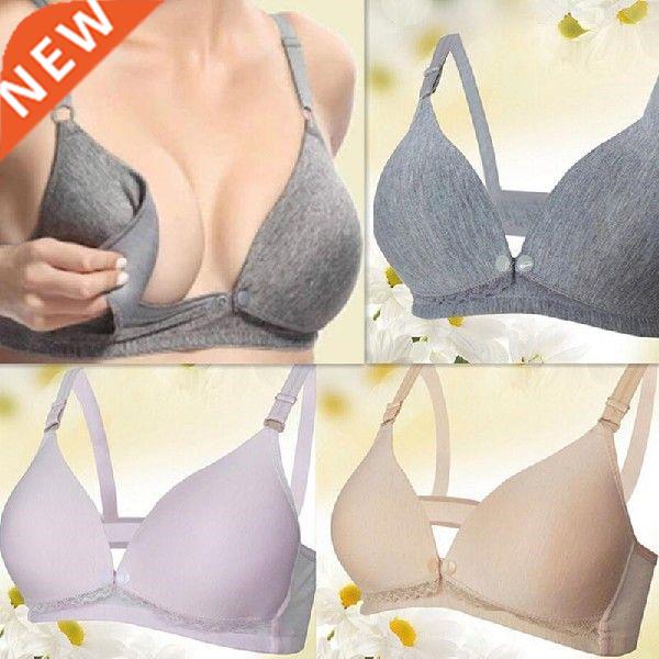 Breast Feeding Cotton Maternity Nursing Bras Sleep Bra For