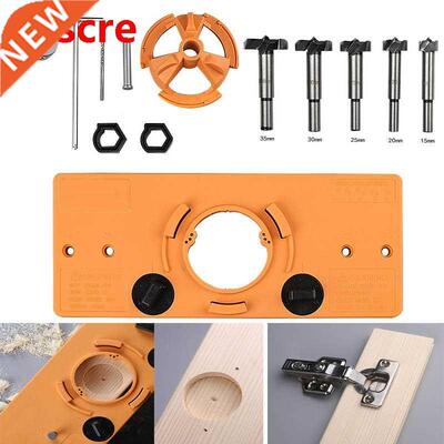 35mm Cup Style Hinge Jig Boring Hole Drill Guide Wood Cutter