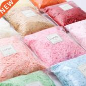 Shredded Colorful Crinkle Paper Candy 20g Raffia 50g