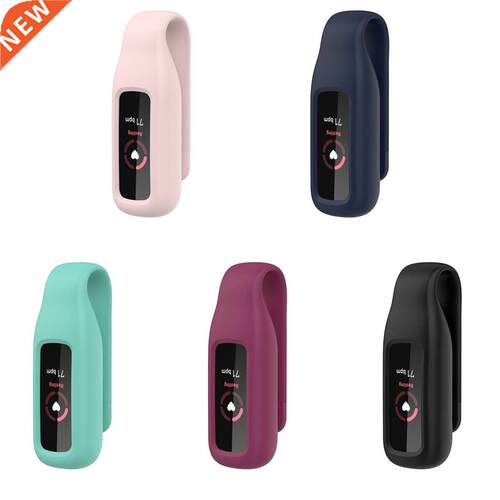 Silicone Clip For Fitbit Luxe Bracelet Sleeve Holder New Por