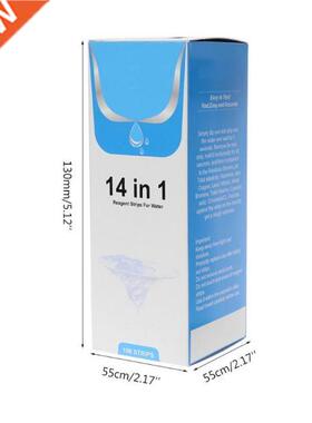 100Strps Water Test Strps Reagent Strp For Water Qualty