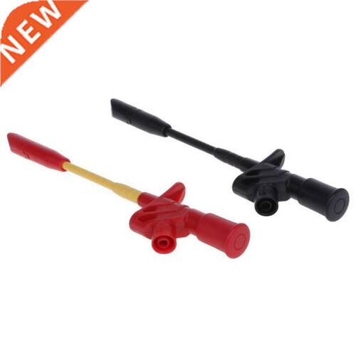 1 Pair 10A Professional Piercing Needle Test Clips Multimete