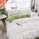White Green Quilt Bedding Duve Linens Set Bed Fashion Double