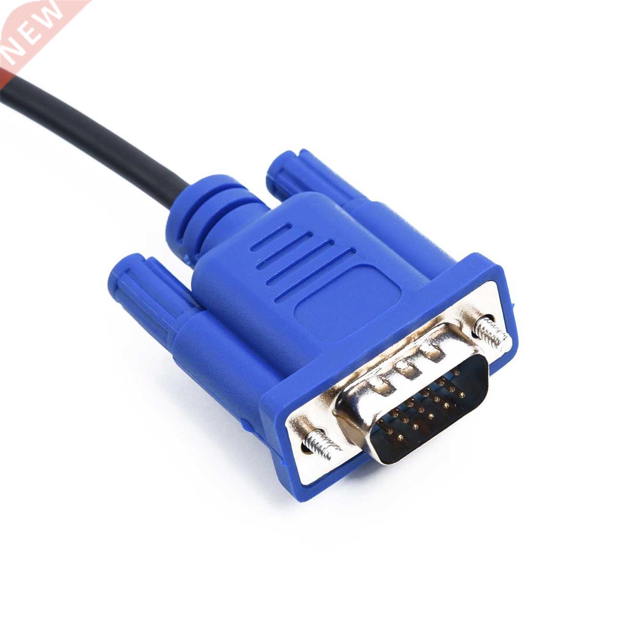 1M HDMI to VGA D SUB Male Video Adapter Cable Lead for HDTV 农用物资 助剂 原图主图