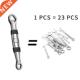 Set Unversal Adjustable Ratchets Span Wrench
