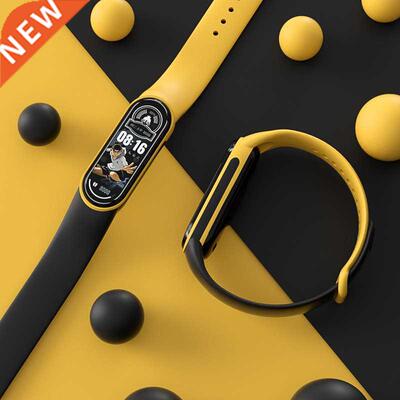 Strap For Xiaomi Mi Smart Band 6 5 4  Watchband Contrasting