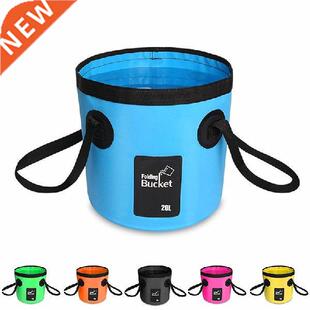 12L 20L Folding Waterproof Water Bags Fishing Bucket