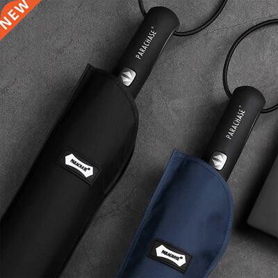 Paraguas de lluvia grande para hombre, sombrilla autom&aacut