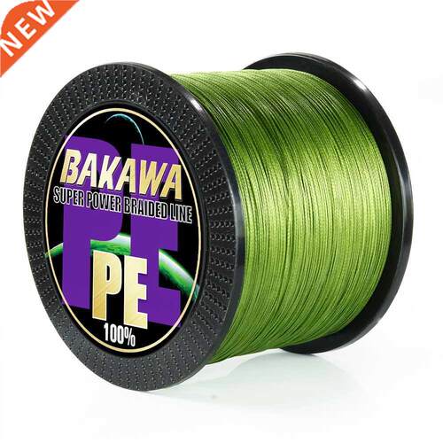 BAKAWA 8 Strands 1000M 500M 00M Braided Fishing Line Multif
