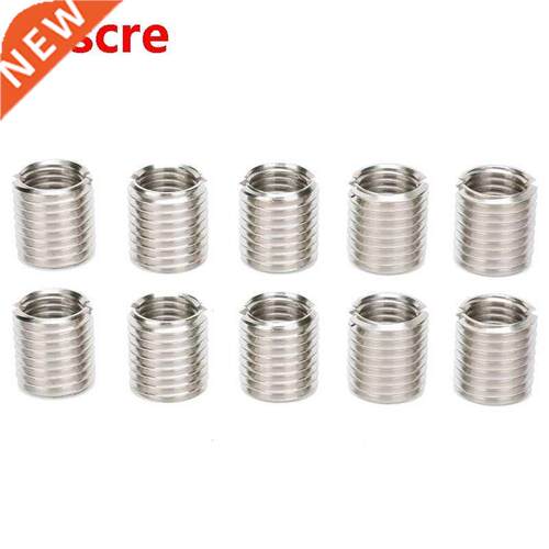 10Pcs Insert Nut Thread Fastening Conversion Repair Sleeve M
