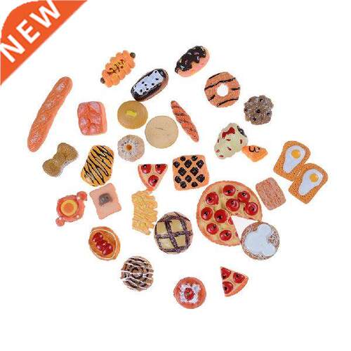 10PCS  Mini Food Ornament Miniature Dollhouse Decoration
