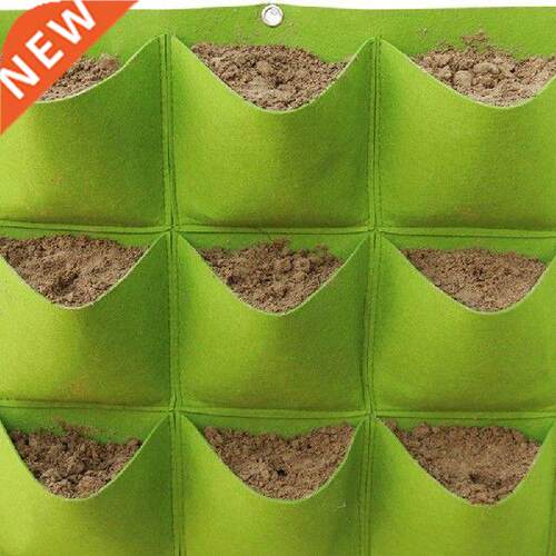 Greening Wall Planter Growing Pouch Wall Hanging Grow Bags
