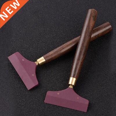 1Pcs S/L Silicone Water Scraper Tea Accessories Wood Grain