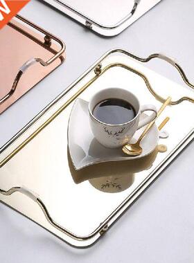 Metal tray Rectangular Stainless Steel pallet with Handle