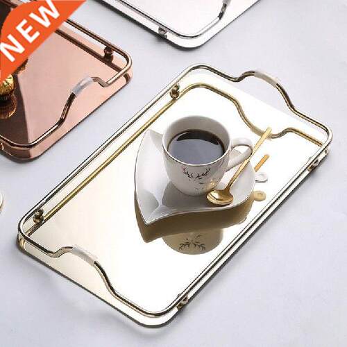 Metal tray Rectangular Stainless Steel pallet with Handle
