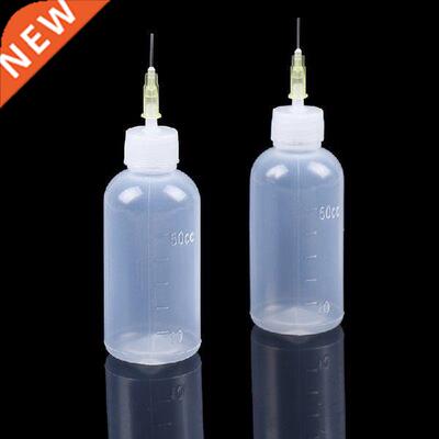 50ml Empty E-liquid Plastic Rosin Flux Alcohol Bottle For