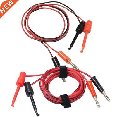 Equipment Connector Banana Plug to Test Hook Clip Lead Cable